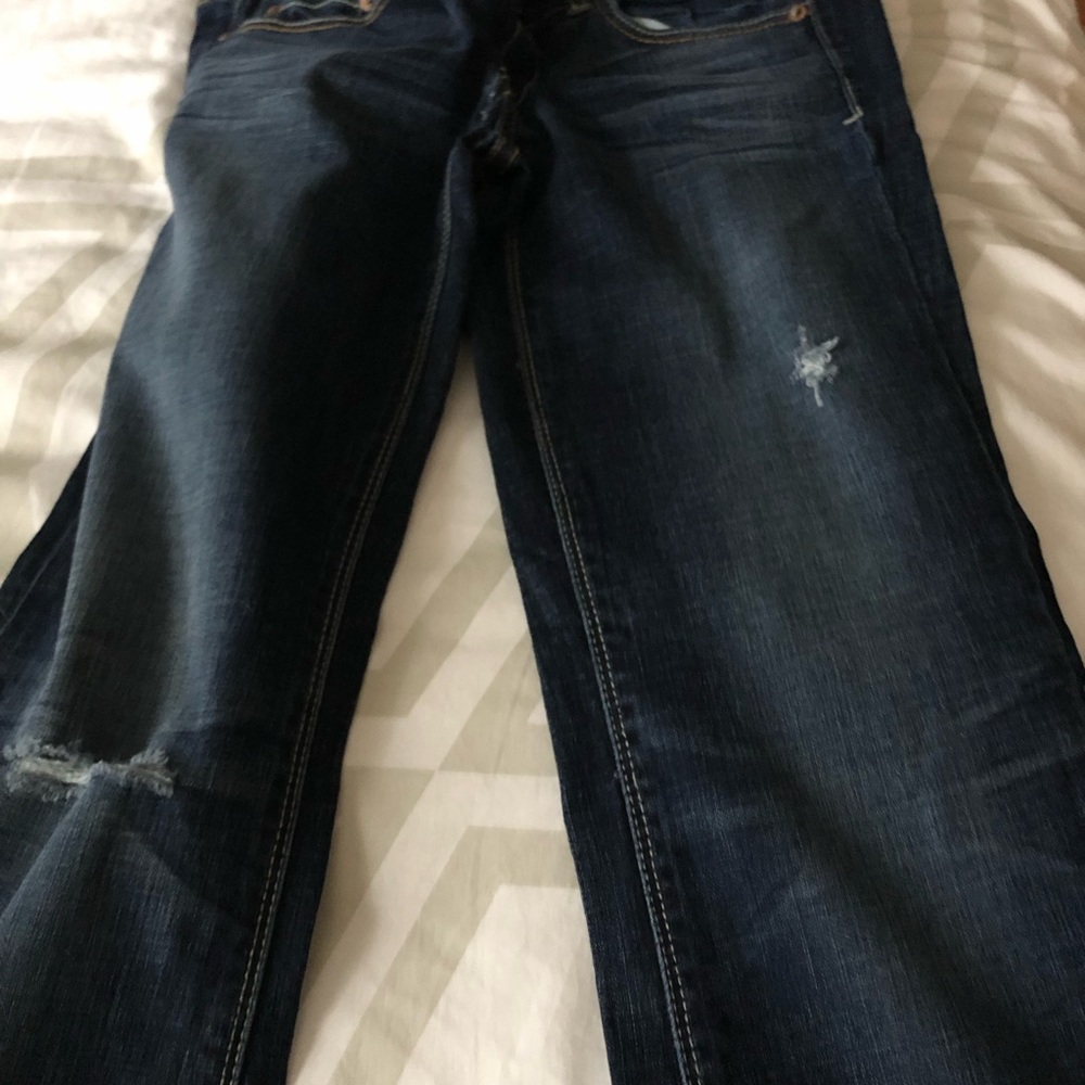 American Eagle Outfitters Dark Blue Boot Cut Jeans